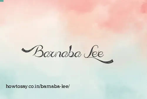 Barnaba Lee
