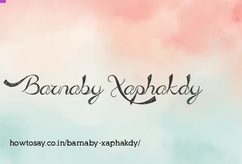 Barnaby Xaphakdy