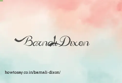 Barnali Dixon