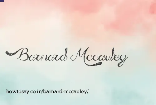 Barnard Mccauley