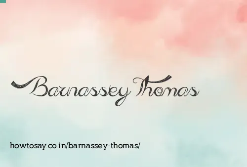 Barnassey Thomas