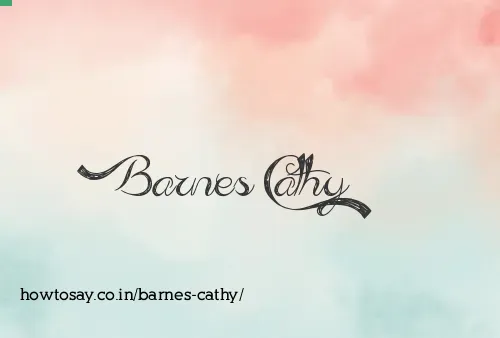 Barnes Cathy