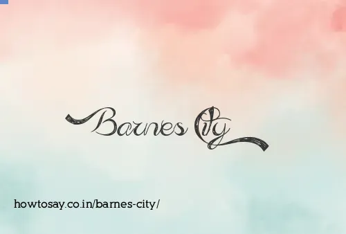 Barnes City