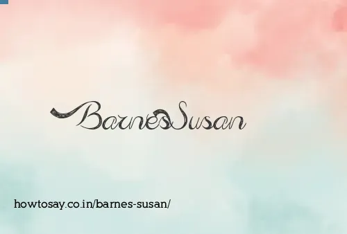 Barnes Susan