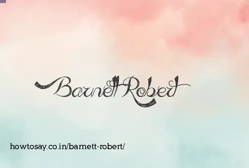 Barnett Robert