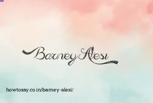 Barney Alesi