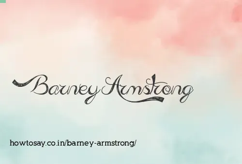 Barney Armstrong