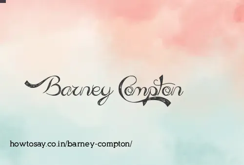Barney Compton
