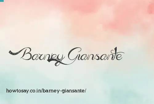 Barney Giansante