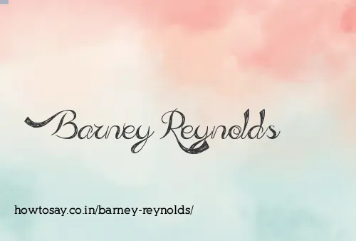 Barney Reynolds
