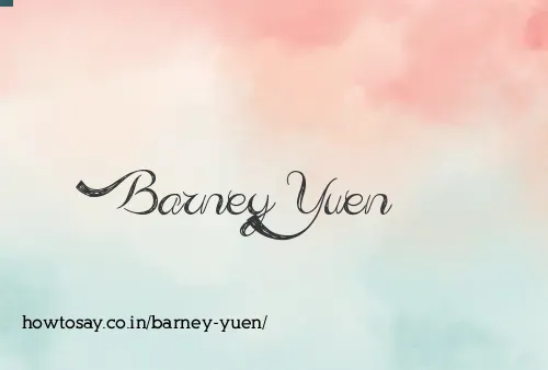 Barney Yuen