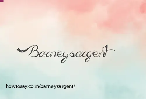 Barneysargent