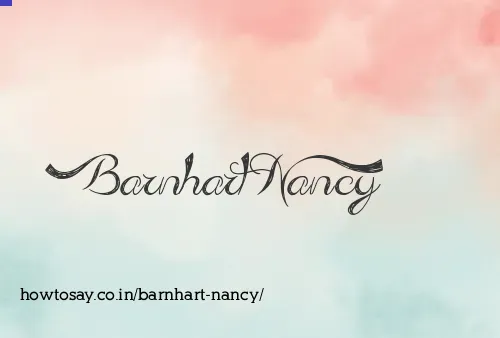 Barnhart Nancy