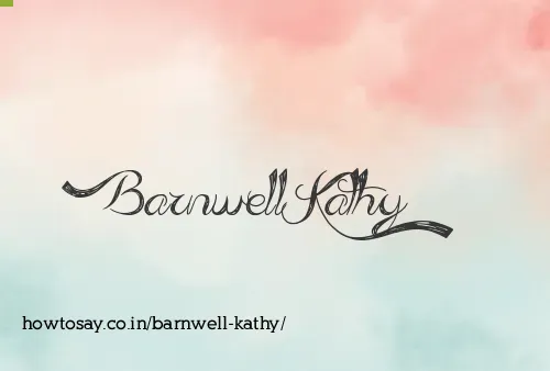 Barnwell Kathy