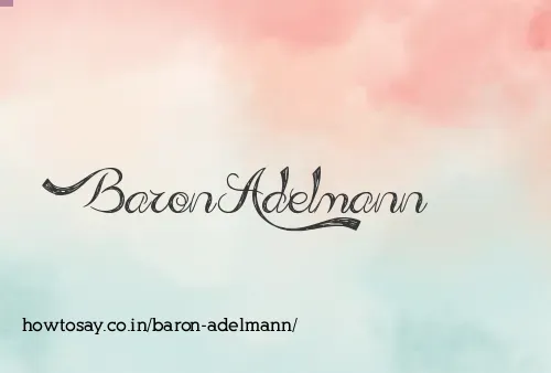 Baron Adelmann