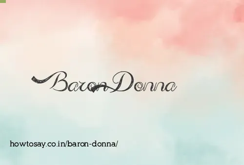 Baron Donna