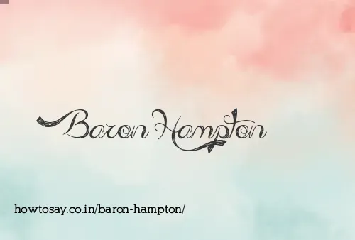 Baron Hampton