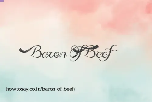Baron Of Beef