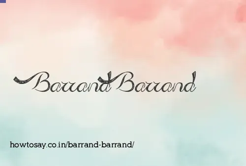 Barrand Barrand