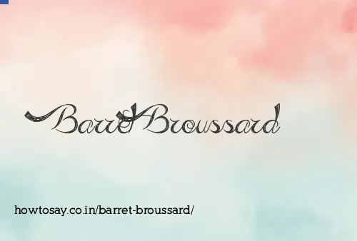 Barret Broussard