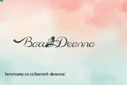Barrett Deanna