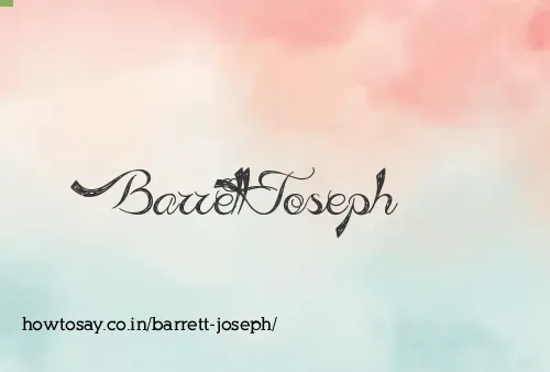 Barrett Joseph