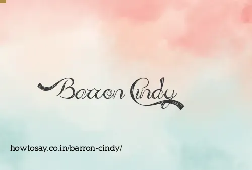Barron Cindy
