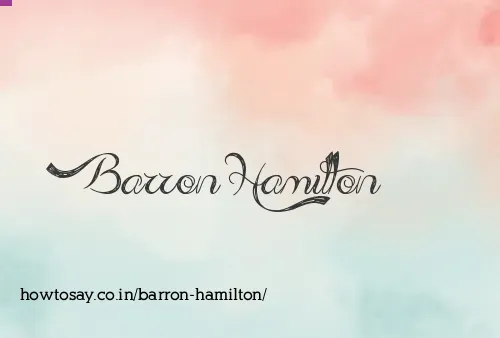 Barron Hamilton