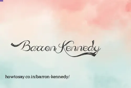 Barron Kennedy