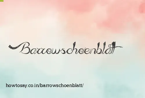 Barrowschoenblatt