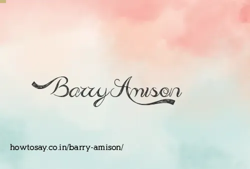 Barry Amison