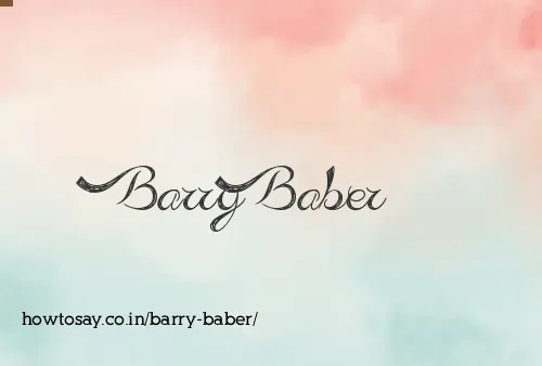 Barry Baber