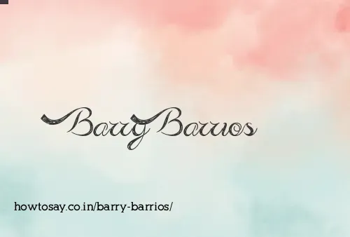 Barry Barrios