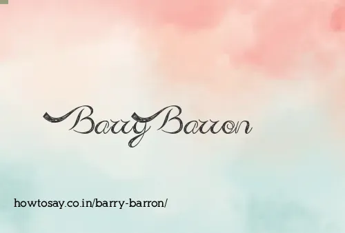 Barry Barron