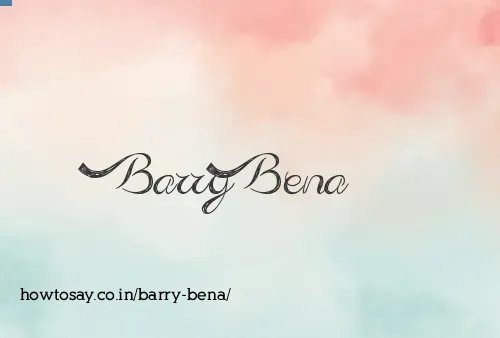 Barry Bena