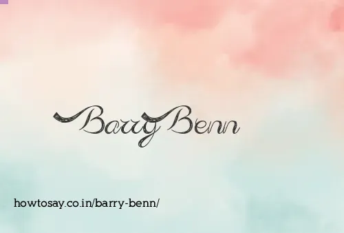 Barry Benn