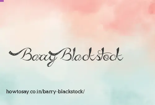 Barry Blackstock