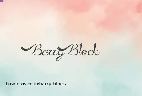 Barry Block