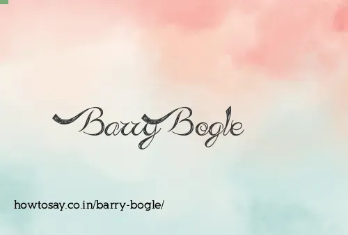 Barry Bogle