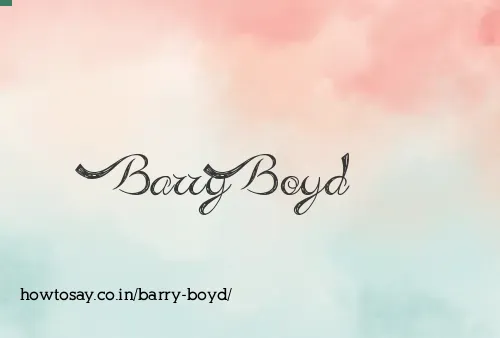 Barry Boyd