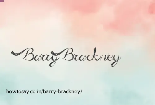 Barry Brackney