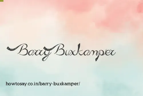 Barry Buxkamper