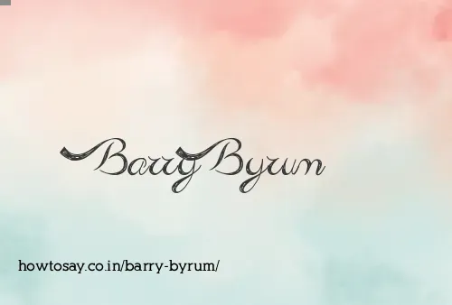 Barry Byrum