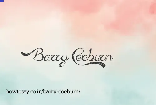 Barry Coeburn