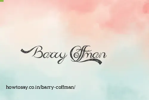 Barry Coffman
