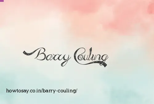 Barry Couling