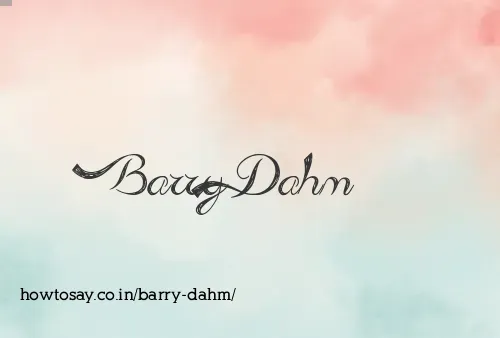 Barry Dahm