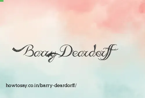 Barry Deardorff