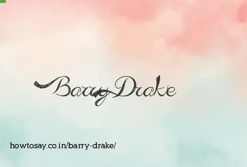 Barry Drake