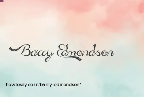Barry Edmondson